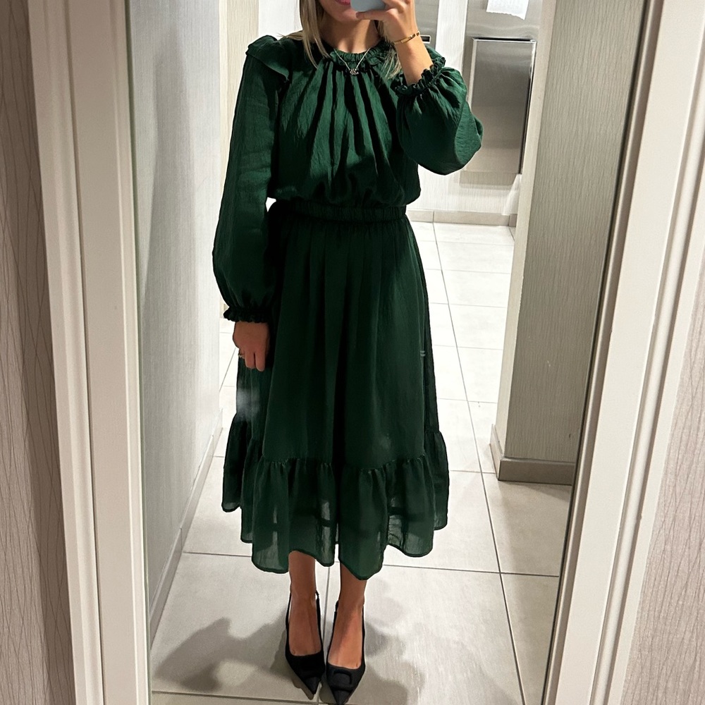 Current Air Green Dress